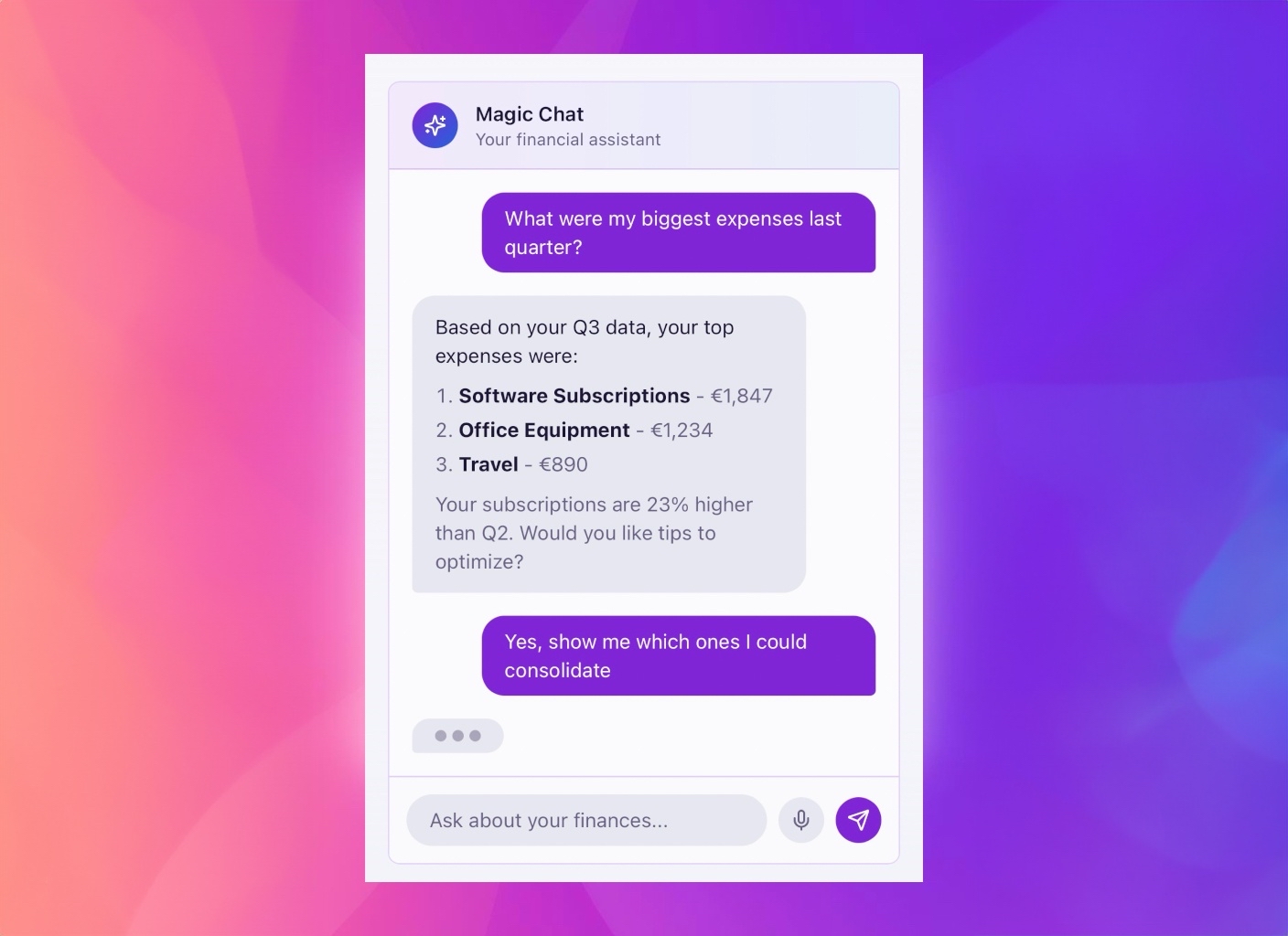 Magic Chat Just Got a Power Boost: Your AI Financial Assistant Levels Up